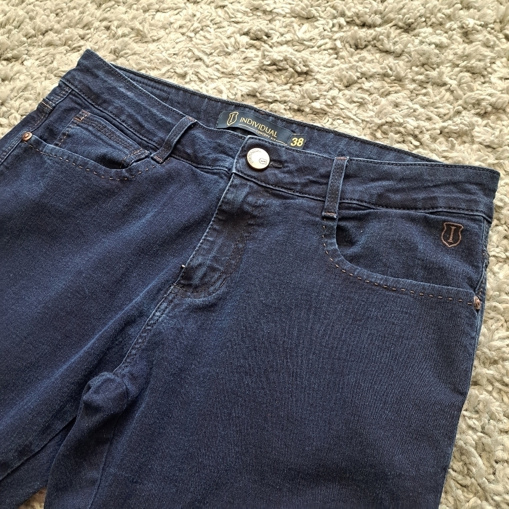 Individual | Dark blue skinny women's jean concept fit - Picture 3 of 14
